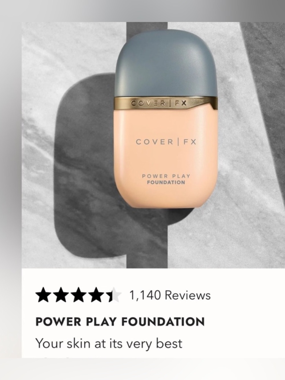 COVER/FX Power Play Foundation Shade F2